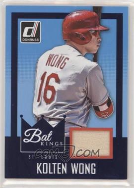 2016 Panini Donruss - Bat Kings #BK-KW - Kolten Wong