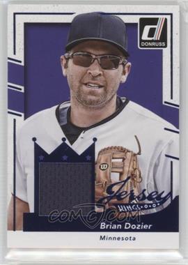 2016 Panini Donruss - Jersey Kings #JK-BD - Brian Dozier