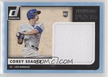 2016 Panini Donruss - Promising Pros Materials #PPM-CS - Corey Seager