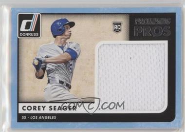 2016 Panini Donruss - Promising Pros Materials #PPM-CS - Corey Seager