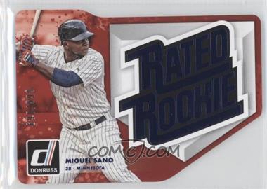 2016 Panini Donruss - Rated Rookie Die-Cuts - Blue #RRDC1 - Miguel Sano /999