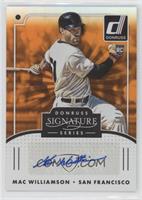 Mac Williamson #/49