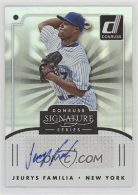 2016 Panini Donruss - Signature Series #SGS-JF - Jeurys Familia