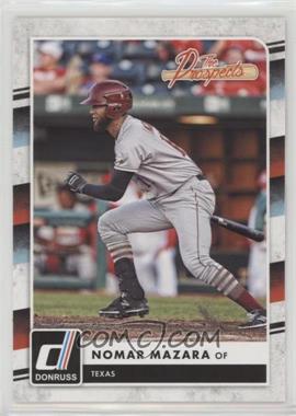 2016 Panini Donruss - The Prospects #TP14 - Nomar Mazara