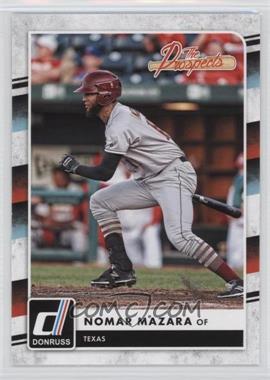 2016 Panini Donruss - The Prospects #TP14 - Nomar Mazara