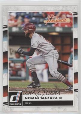 2016 Panini Donruss - The Prospects #TP14 - Nomar Mazara