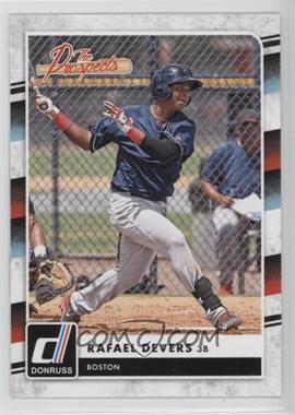 2016 Panini Donruss - The Prospects #TP8 - Rafael Devers