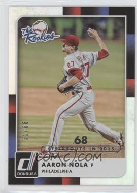 2016 Panini Donruss - The Rookies - Stat Line Season #TR7 - Aaron Nola /68