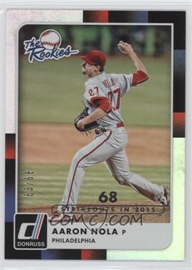 2016 Panini Donruss - The Rookies - Stat Line Season #TR7 - Aaron Nola /68