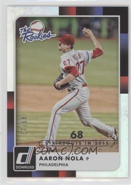 2016 Panini Donruss - The Rookies - Stat Line Season #TR7 - Aaron Nola /68