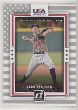 2016 Panini Donruss - USA Collegiate National Team #USA-19 - Zach Jackson