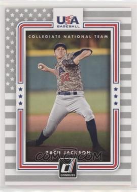 2016 Panini Donruss - USA Collegiate National Team #USA-19 - Zach Jackson