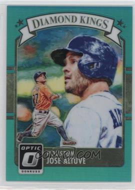 2016 Panini Donruss Optic - [Base] - Aqua #11 - Diamond Kings - Jose Altuve /299