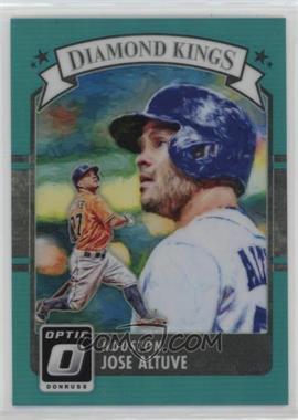 2016 Panini Donruss Optic - [Base] - Aqua #11 - Diamond Kings - Jose Altuve /299