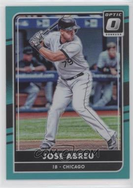 2016 Panini Donruss Optic - [Base] - Aqua #163 - Jose Abreu /299