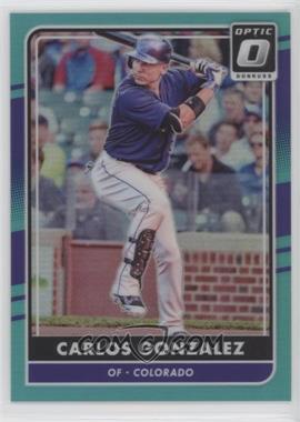 2016 Panini Donruss Optic - [Base] - Aqua #72 - Carlos Gonzalez /299