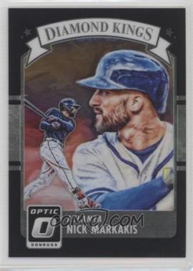 2016 Panini Donruss Optic - [Base] - Black #2 - Diamond Kings - Nick Markakis /25