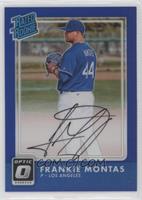 Rated Rookies Autographs - Frankie Montas #/75
