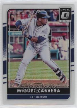 2016 Panini Donruss Optic - [Base] - Holo #132 - Miguel Cabrera