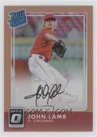 Rated Rookies Autographs - John Lamb [EX to NM] #/99