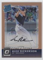 Rated Rookies Autographs - Alex Dickerson #/99