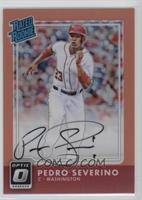 Rated Rookies Autographs - Pedro Severino #/99