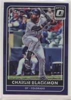 Charlie Blackmon