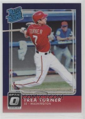 2016 Panini Donruss Optic - [Base] - Purple #33 - Rated Rookies - Trea Turner