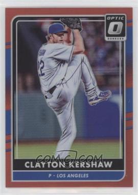 2016 Panini Donruss Optic - [Base] - Red #162 - Clayton Kershaw /99