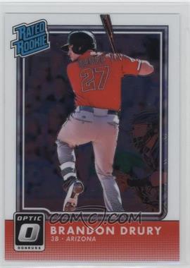 2016 Panini Donruss Optic - [Base] #62 - Rated Rookies - Brandon Drury