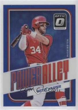 2016 Panini Donruss Optic - Power Alley - Blue #PA1 - Bryce Harper /149