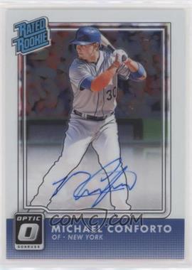 2016 Panini Donruss Optic - Rated Rookies Signatures #RR-MC - Michael Conforto