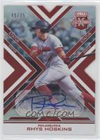 Rhys Hoskins #/75