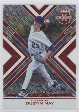 2016 Panini Elite Extra Edition - [Base] - Status Red Die-Cut #109 - Dustin May /99