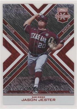 2016 Panini Elite Extra Edition - [Base] - Status Red Die-Cut #145 - Jason Jester /99