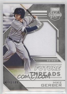 2016 Panini Elite Extra Edition - Future Threads Silhouettes - Silver #FTSA-MG - Mike Gerber /149