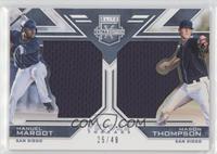 Manuel Margot, Mason Thompson #/49