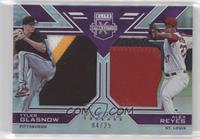 Tyler Glasnow, Alex Reyes #/25