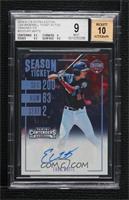 Season Ticket - Evan White [BGS 9 MINT] #/24