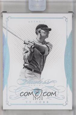 2016 Panini Flawless - [Base] #48 - Ty Cobb /20 [Uncirculated]