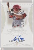 Stephen Piscotty #/25