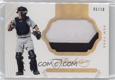 2016 Panini Flawless - Patches - Gold #29 - Brian McCann /10