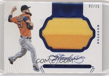 2016 Panini Flawless - Patches - Sapphire #10 - Dallas Keuchel /15