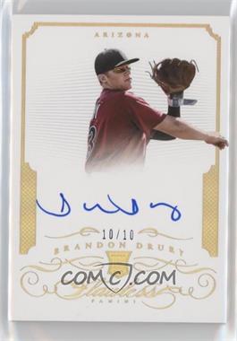 2016 Panini Flawless - Rookie Autographs - Gold #RA-BD - Brandon Drury /10