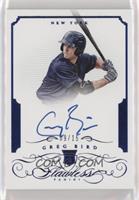 Greg Bird #/15