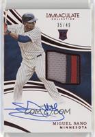 Rookie Auto Patch - Miguel Sano #/49