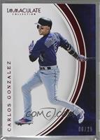 Carlos Gonzalez #/25