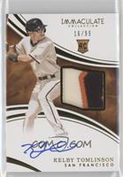 Rookie Auto Patch - Kelby Tomlinson #/99