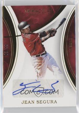 2016 Panini Immaculate Collection - Immaculate Autographs #IA-JS - Jean Segura /49