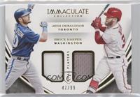 Bryce Harper, Josh Donaldson #/99